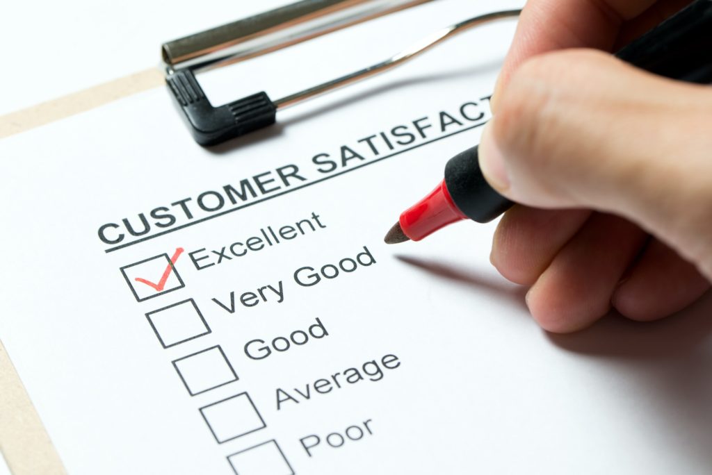 Customer satisfaction survey